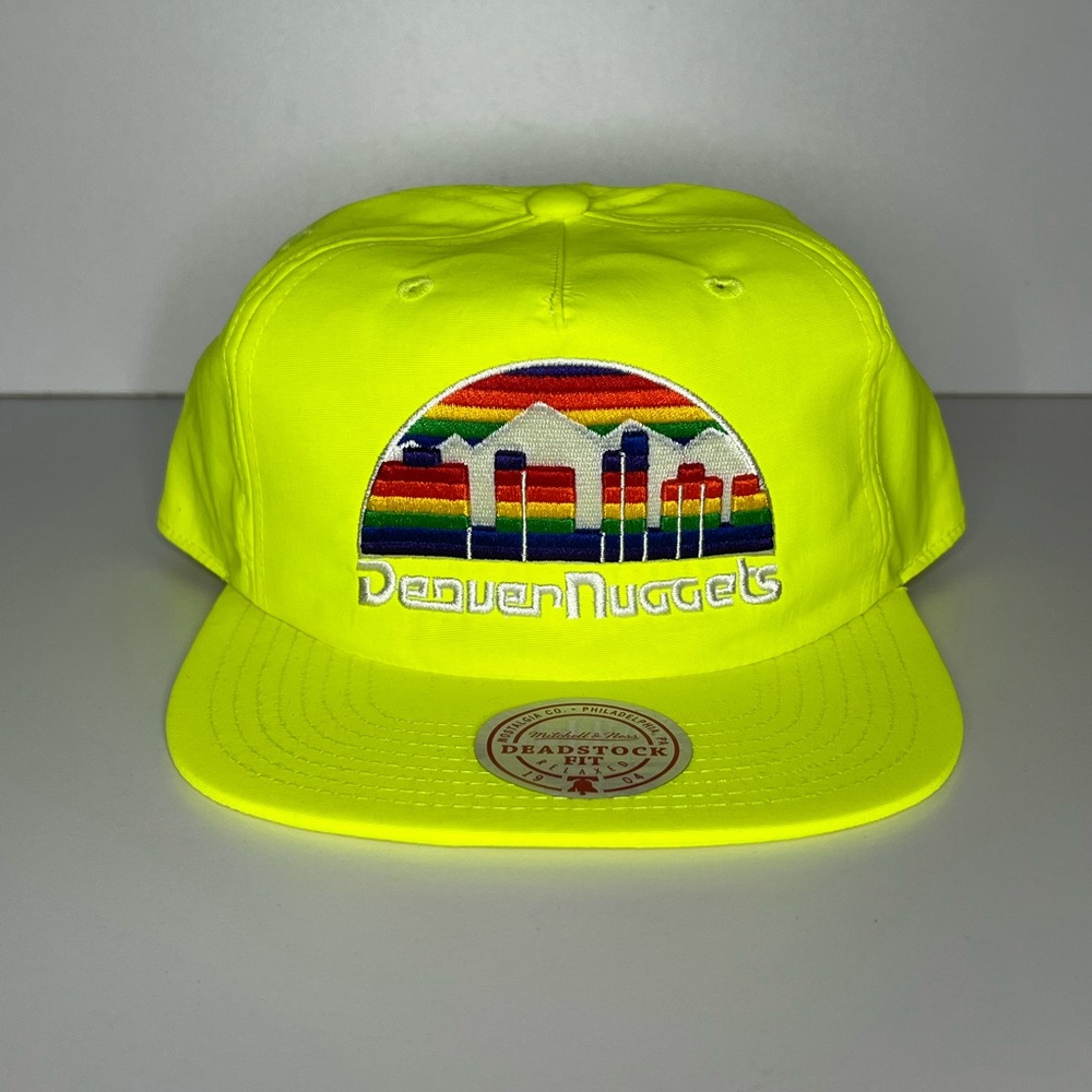 Mitchell & Ness NBA Nuggets Neon Snapback